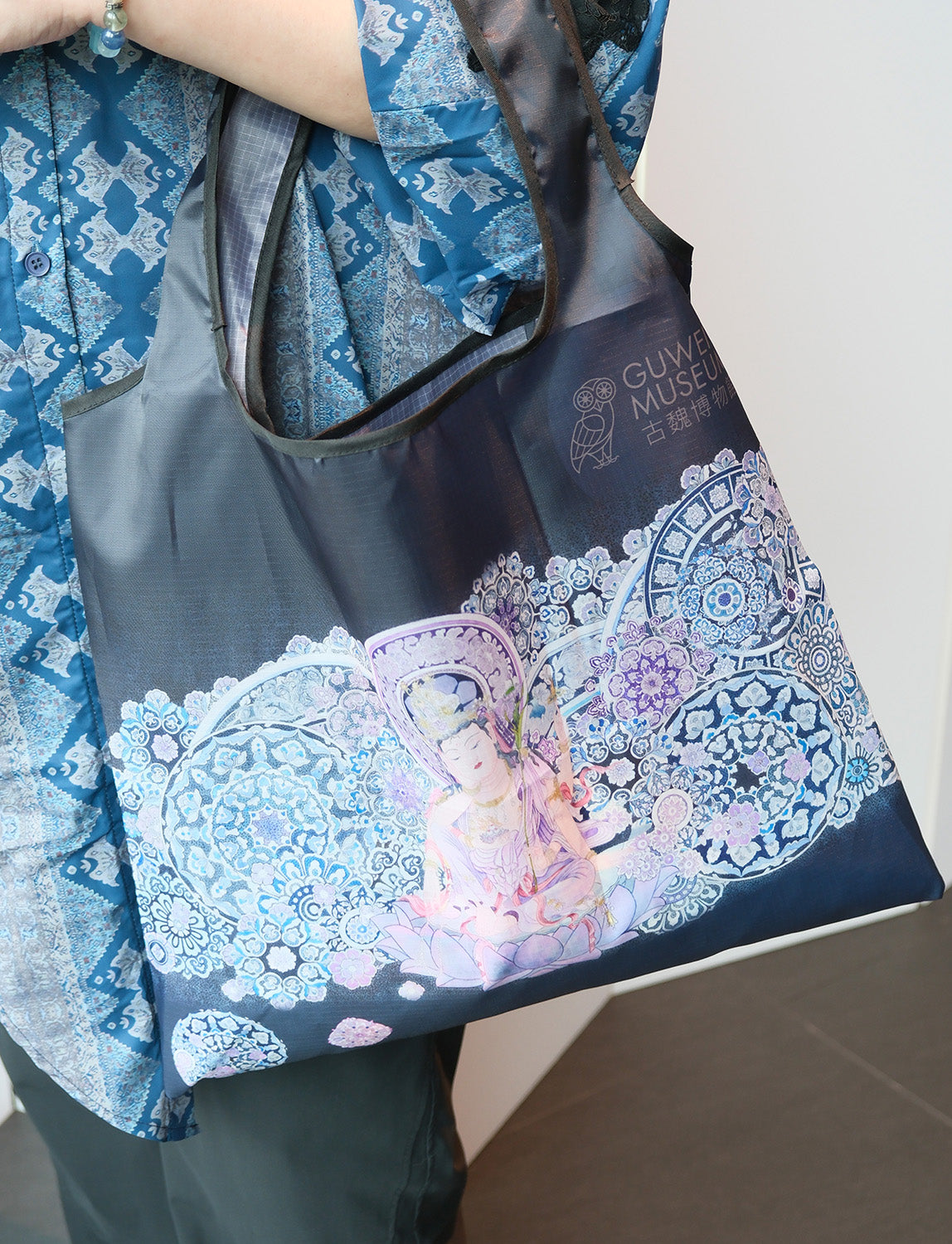 敦煌-環保袋 (深藍) Dunhuang-Recycled bag (Deep Blue)