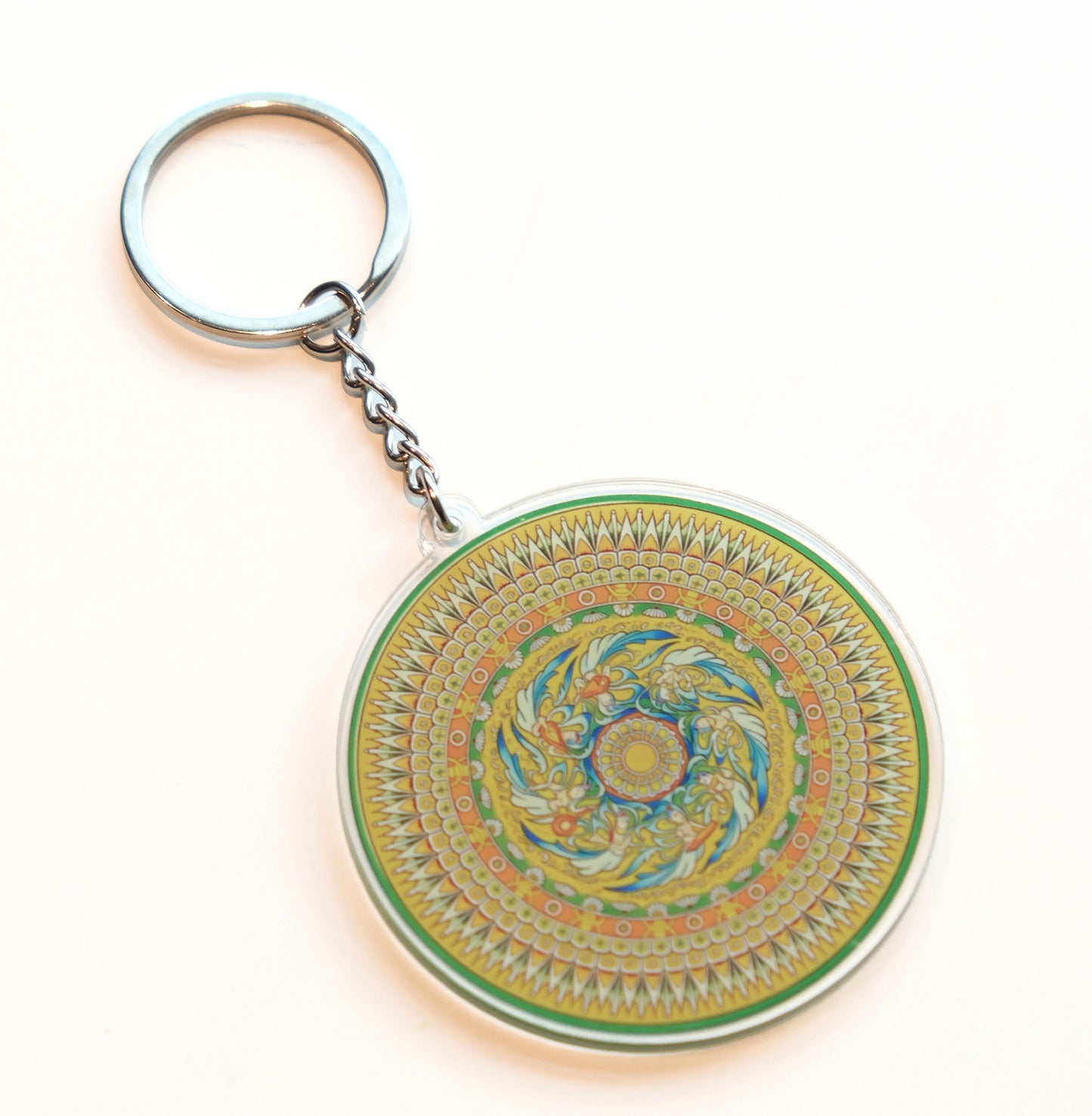 敦煌匙扣-綠 Dunhuang keyring -  green