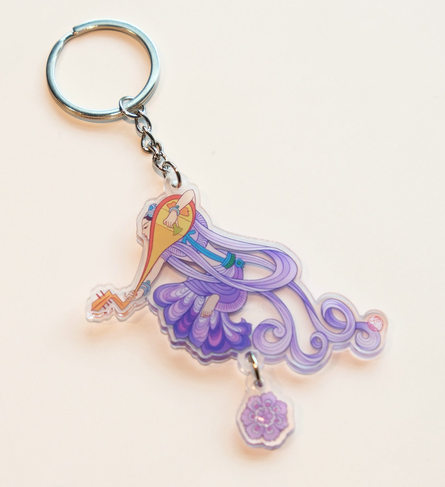 敦煌匙扣_琵琶  Keyring- Lute