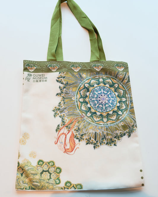 敦煌-肩袋 (綠) Dunhuang-Tote bag (green)