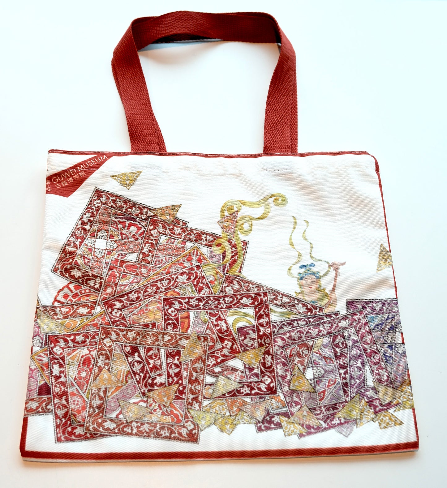 敦煌-肩袋 (橙) Dunhuang-Tote bag (Orange)