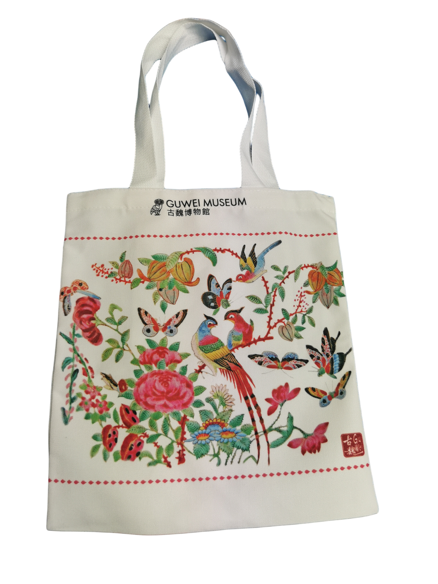 棉袋-花鳥 Tote Bag (flower & bird)