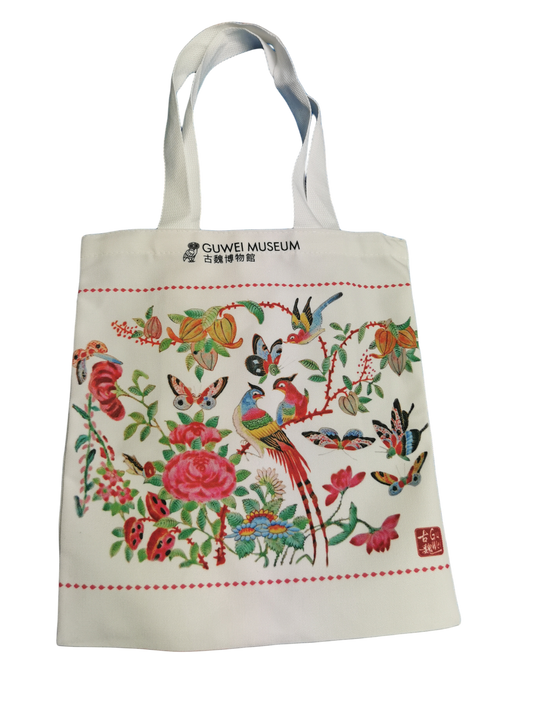 棉袋-花鳥 Tote Bag (flower & bird)